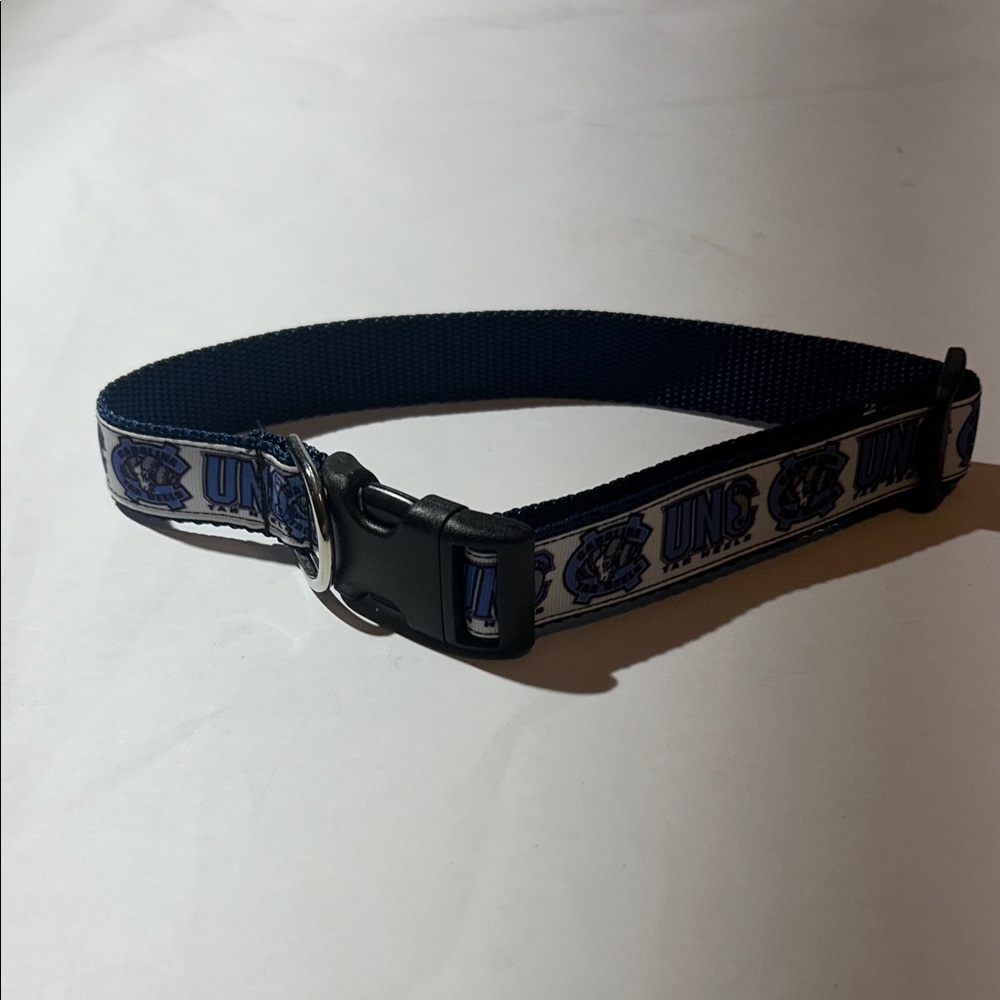 North Carolina Tar Heels Dog Collar w/ UNC Logo